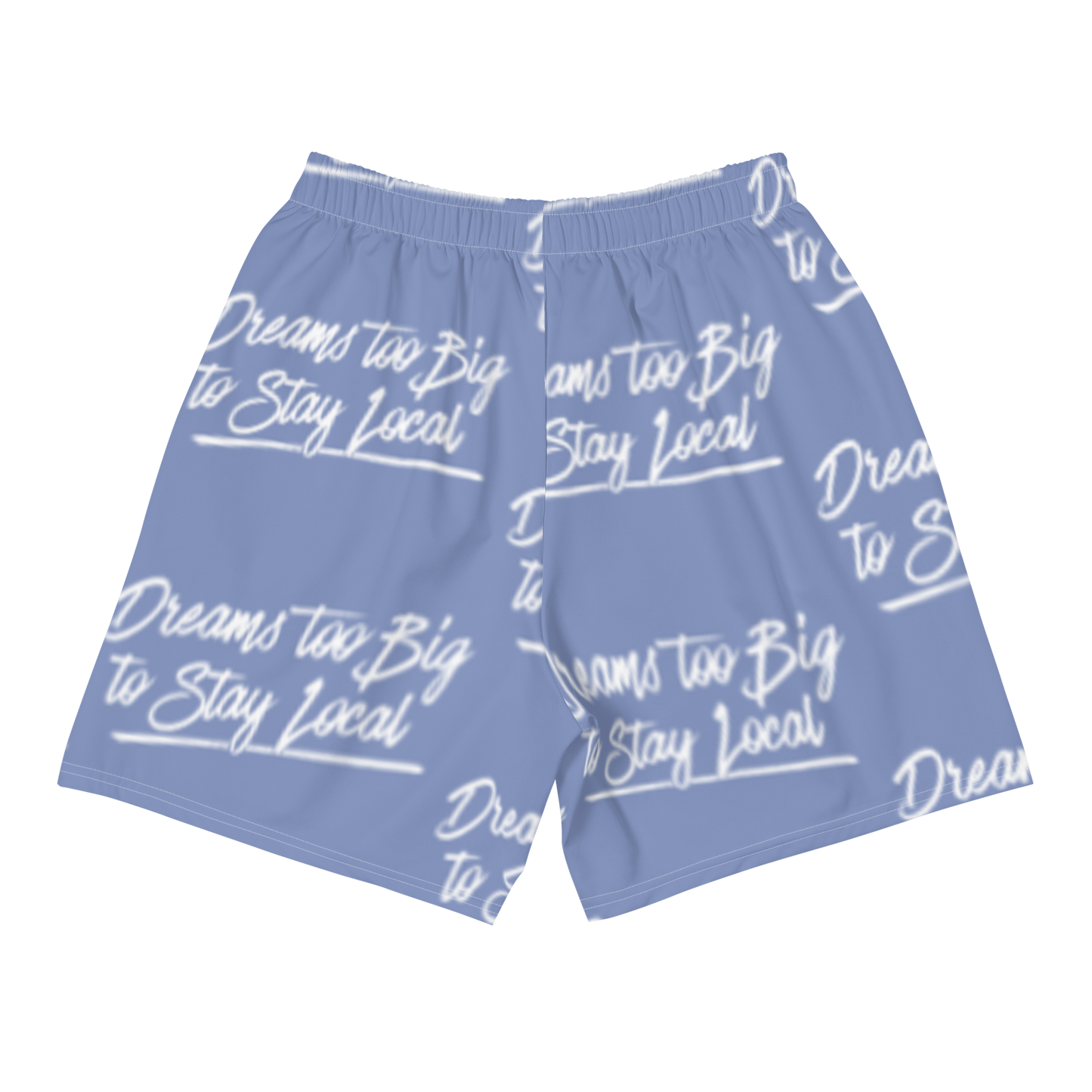 Blue & White Dreams Athletic Shorts
