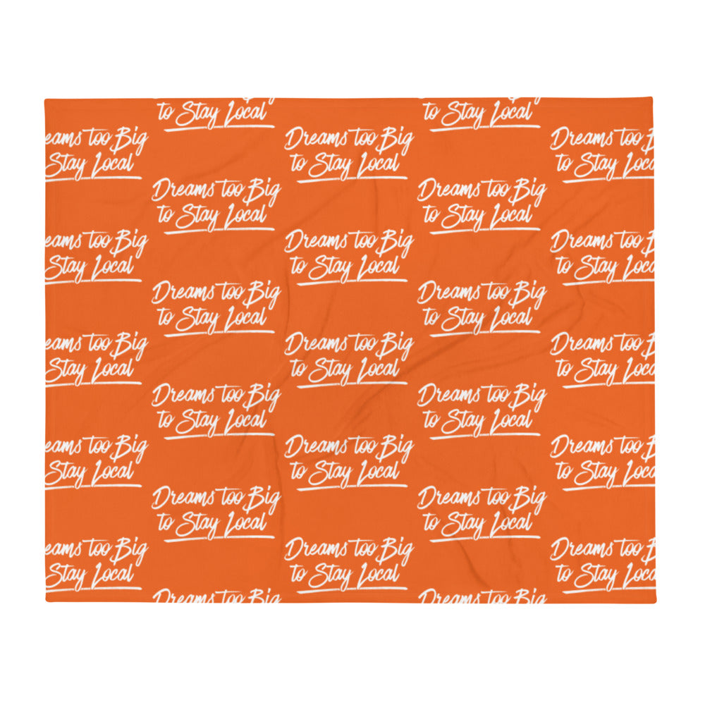 Dreams Too Big Travel Blanket