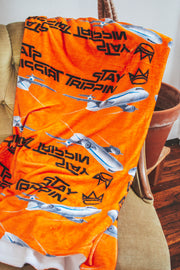 Stay Trippin Throw Blanket