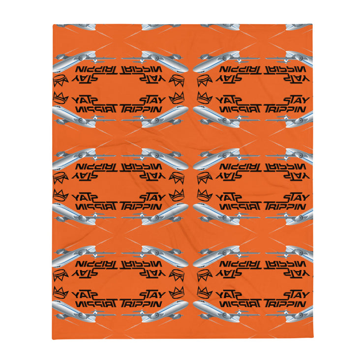 Stay Trippin Throw Blanket